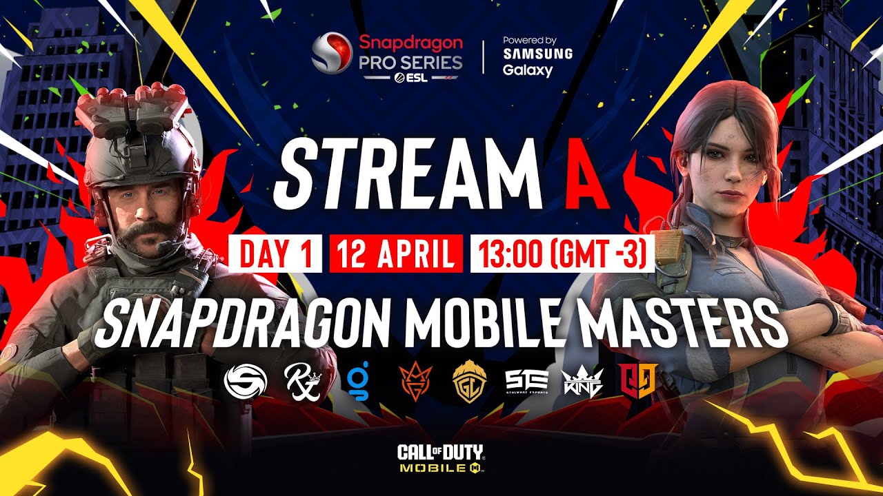 LIVE [STREAM A] Snapdragon Mobile Masters 2024 Day 1 CODM