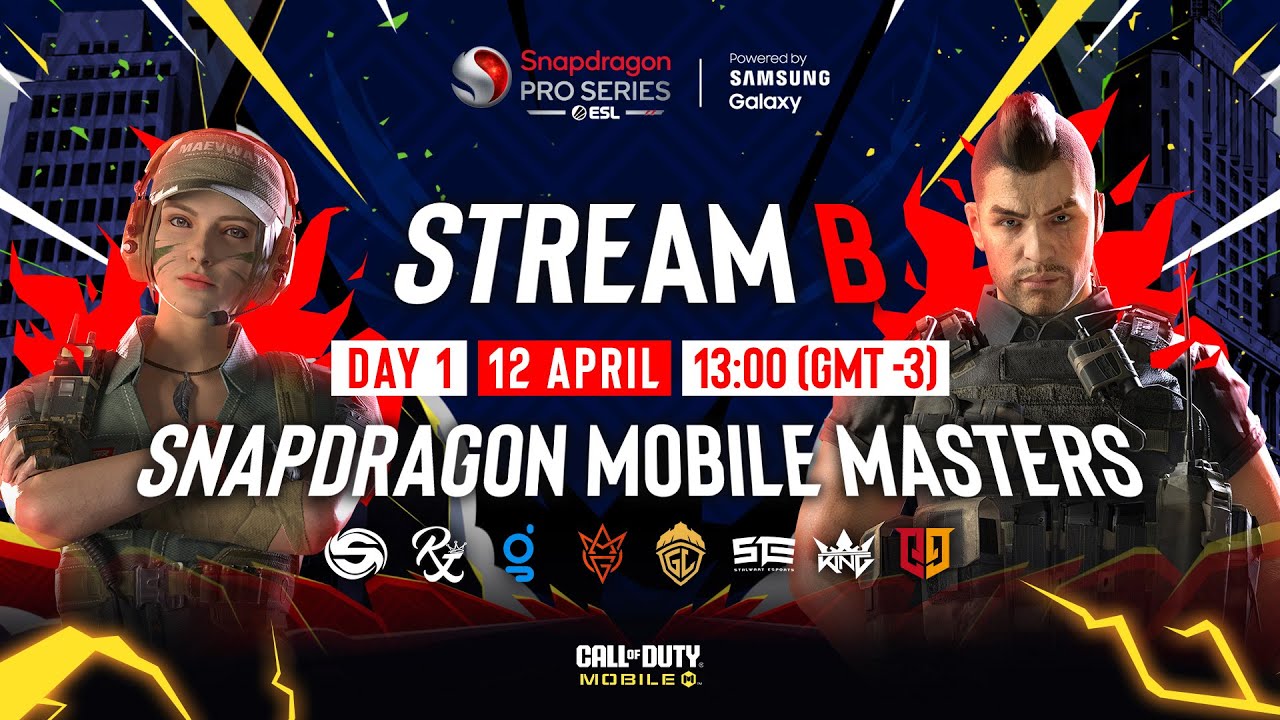 LIVE [STREAM B] Snapdragon Mobile Masters 2024 Day 1 CODM